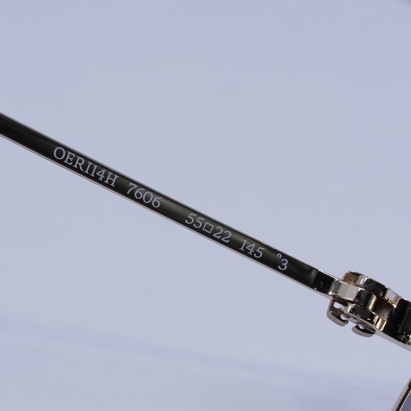 Off-White Off-White OERI14H LYNN 7606 Sunglasses Gold Oval Frame, Grey Lenses main image 7